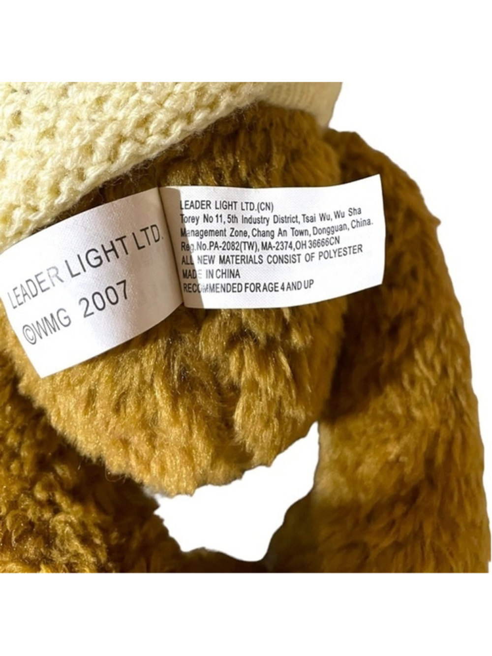 TENDER Hearts Treasures Teddy Bear Plush Stuffed Animal Jointed Sweater Plush - Picture 11 of 12